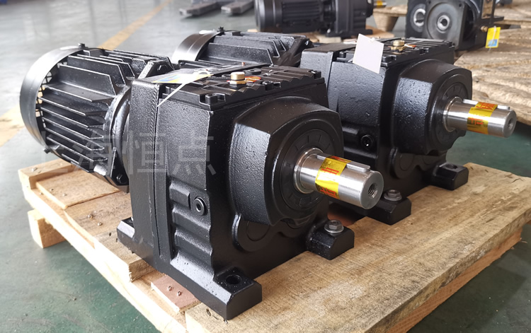 R47系列減速機配電機，黑金剛 實物圖