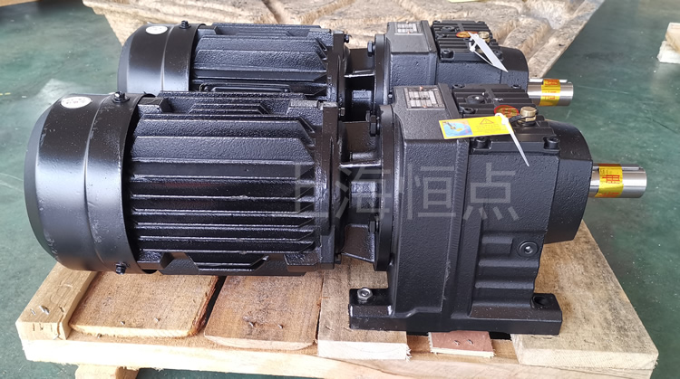 R47系列減速機配電機，黑金剛 實物圖